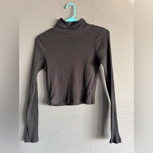 Black turtle neck